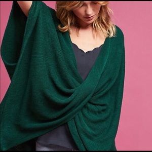 Sleeping on Snow Poncho pullover sweater